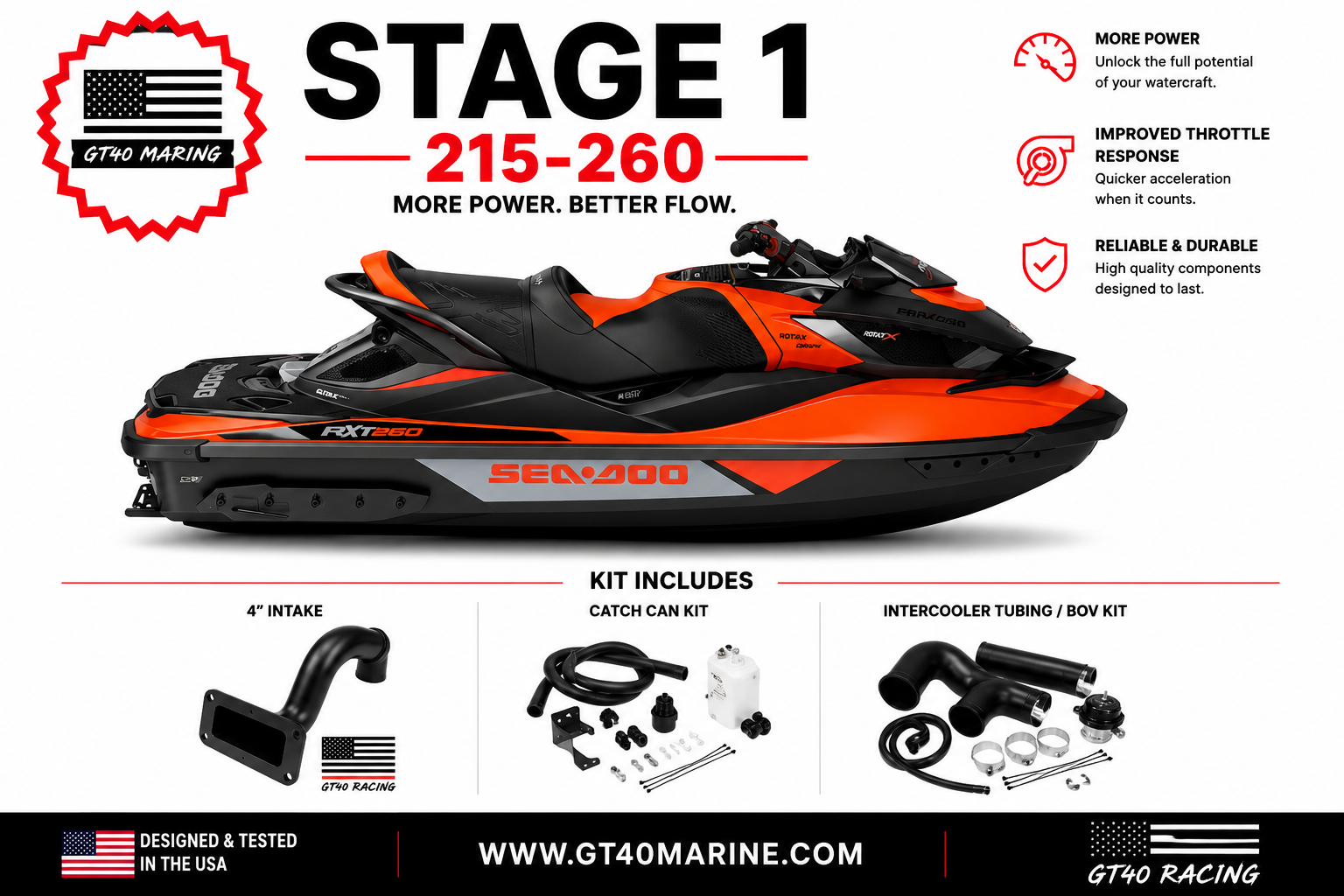 Sea-Doo 215-260 - Stage 1 hero