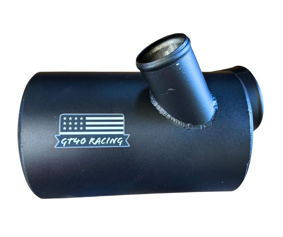 GT40Marine 325 Shorty Water Box Exhaust