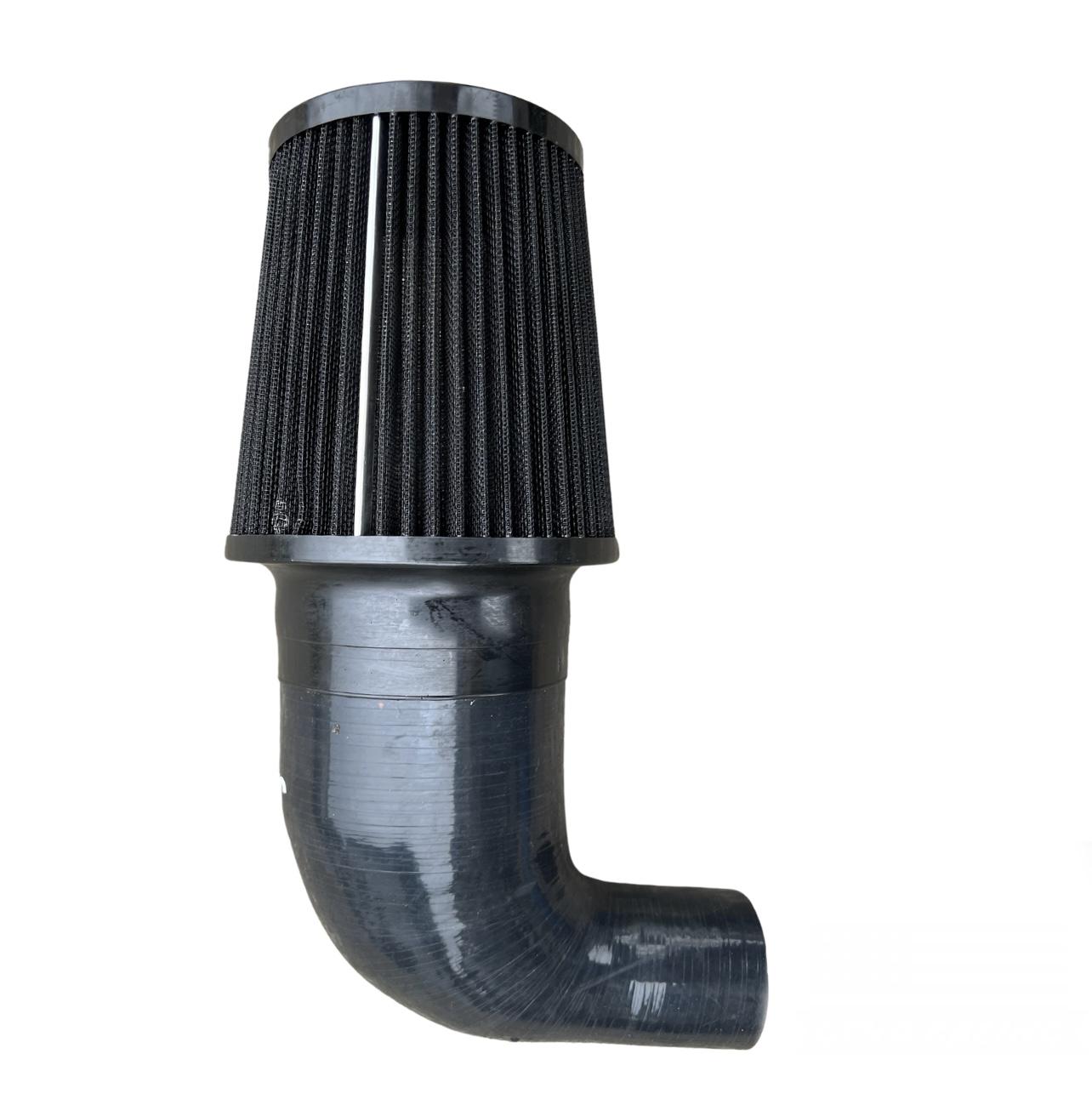 02-09 Honda Aquatrax R-12 R-15 Cold Air Intake 4’ Inch Marine Grade Filter