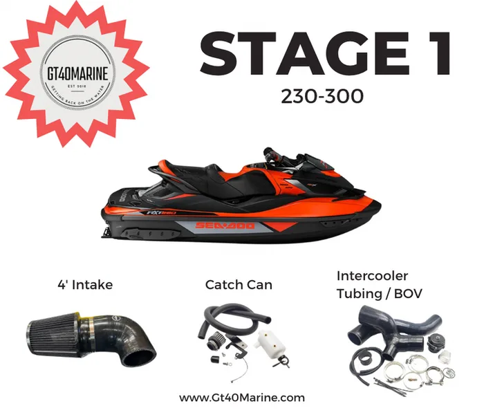 GT40 Marine performance parts under package verification